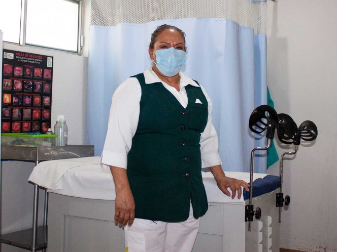 Reconocen a enfermera de Sierra Madre Oriental que ‘IMSSpira’