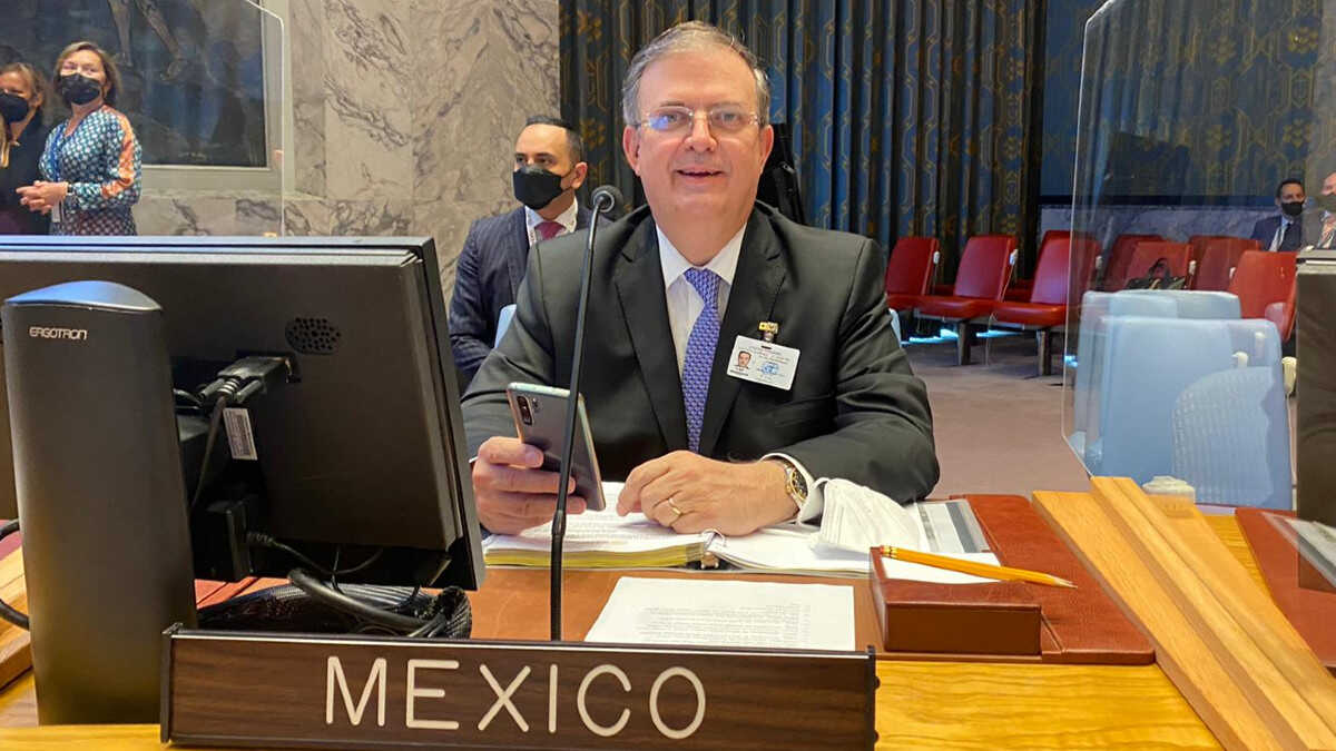 Ante la ONU, Ebrard exhorta a no evadir el tema de Cambio Climático