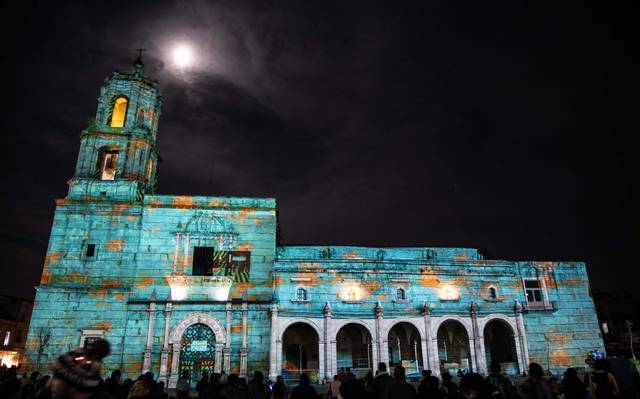 Reanudarán videomapping y encendido de Catedral el próximo sábado