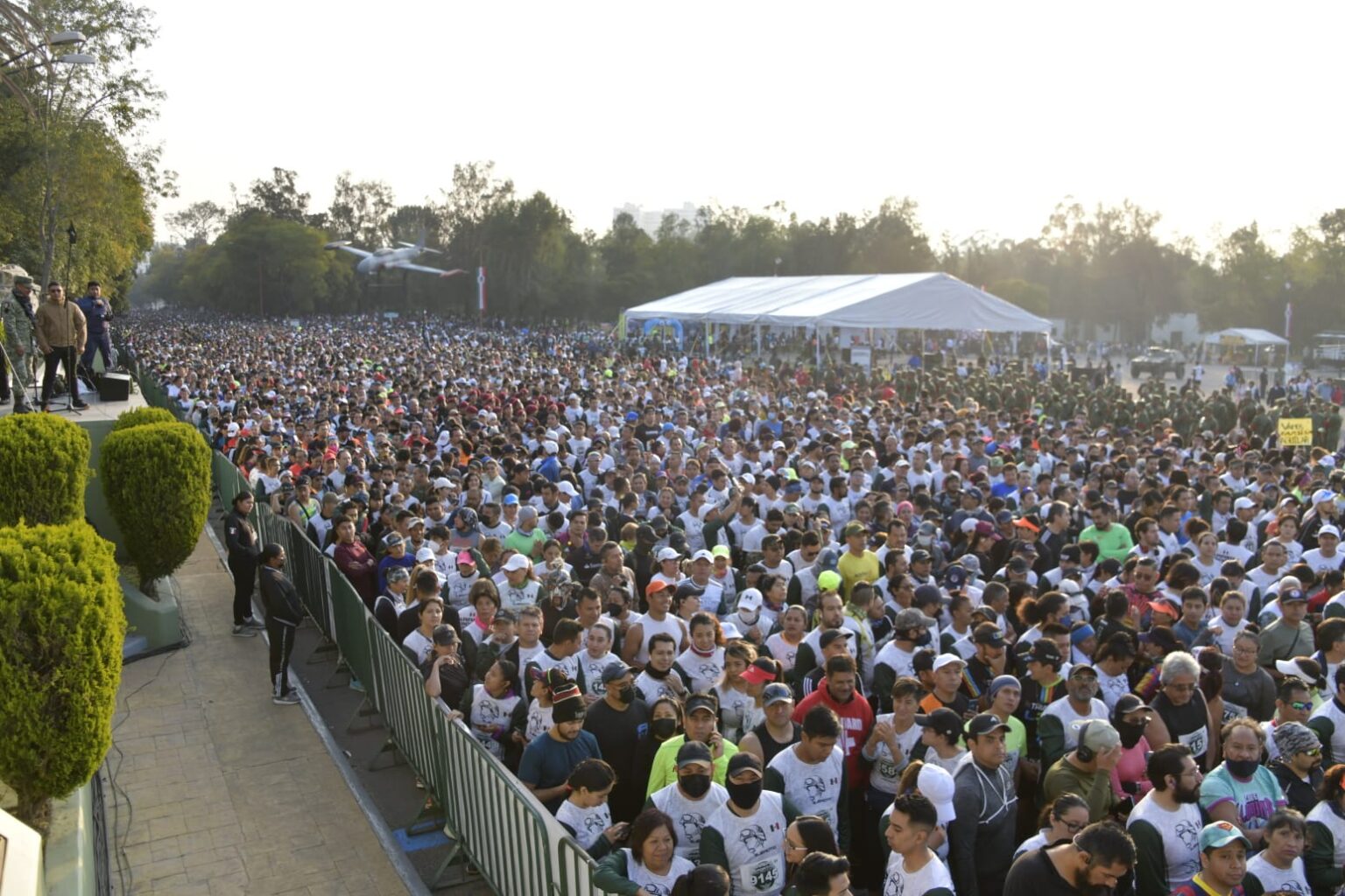 47 mil 300 participantes en carrera deportiva “La Gran Fuerza de México 2022”: SEDENA