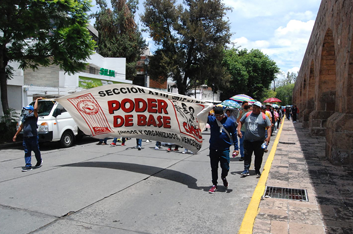 ¡Tome precauciones! CNTE marchará este martes en Morelia