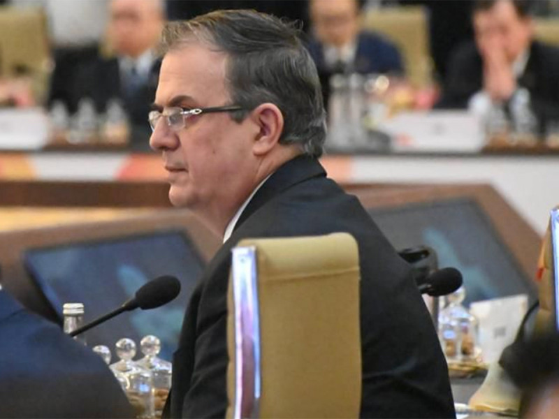 Llama Ebrard a frenar tráfico internacional de armas en G20