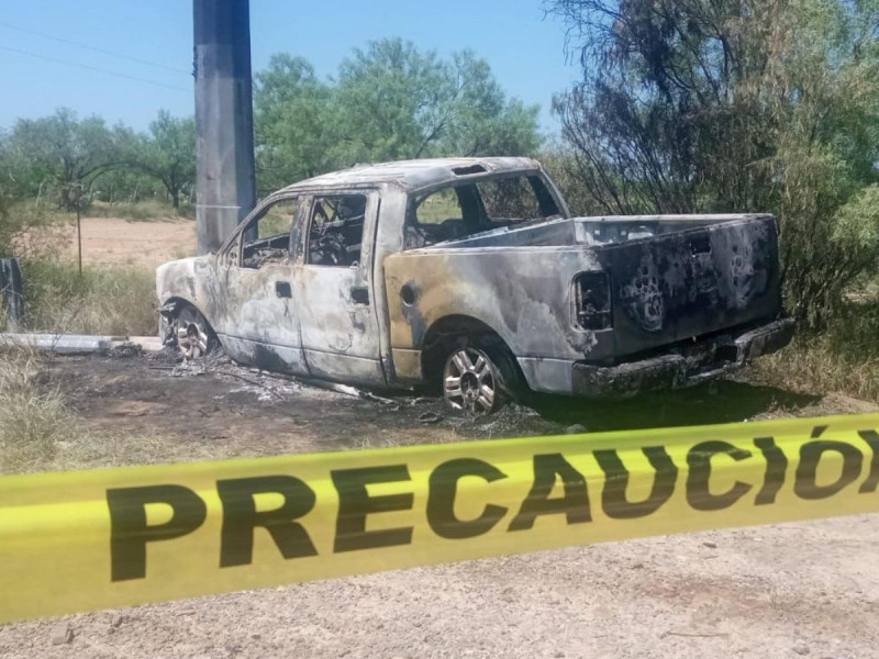 Mueren dos personas calcinadas tras choque en Nuevo Laredo, Tamaulipas