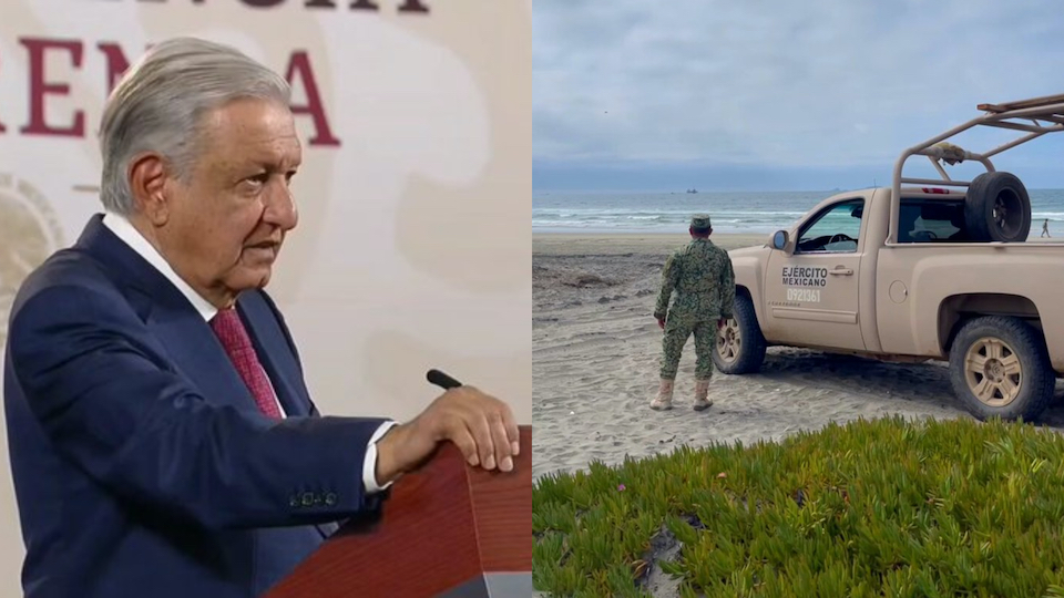 AMLO confirma detención de mando por muerte de 7 militares ahogados en Ensenada