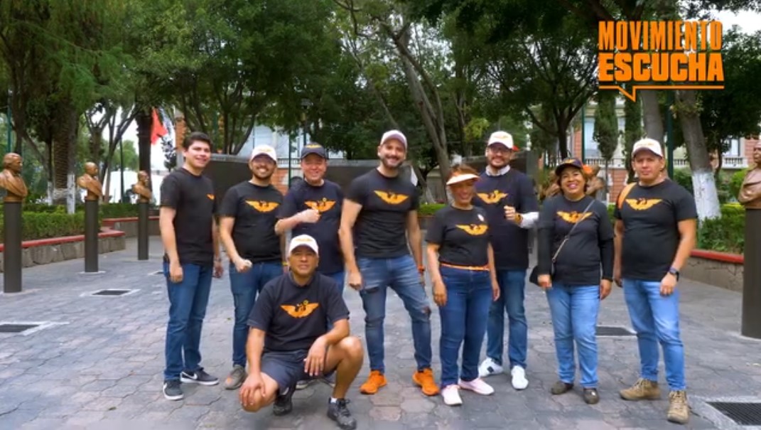 Llegando a Tlalnepantla, el Movimiento Naranja se propone identificar y abordar los problemas locales.