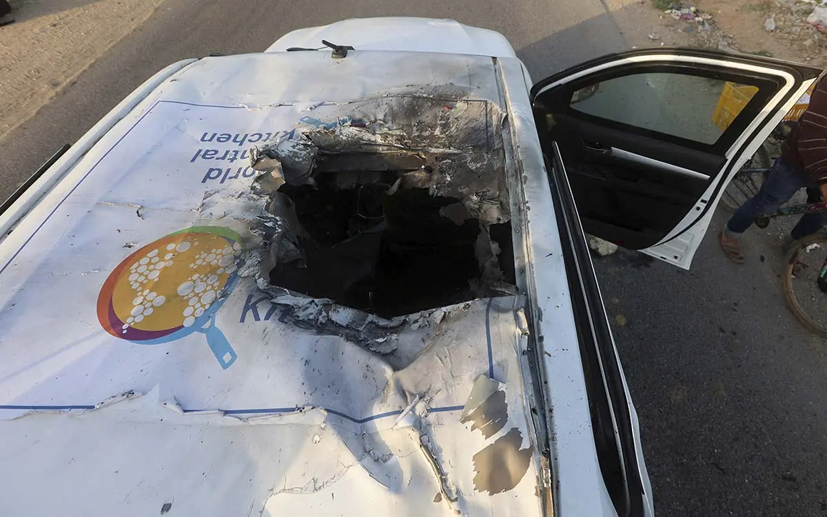 Israel anuncia que una entidad independiente investigará el ataque contra trabajadores de World Central Kitchen