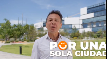 Pablo Lemus, candidato a gobernador del Movimiento Naranja