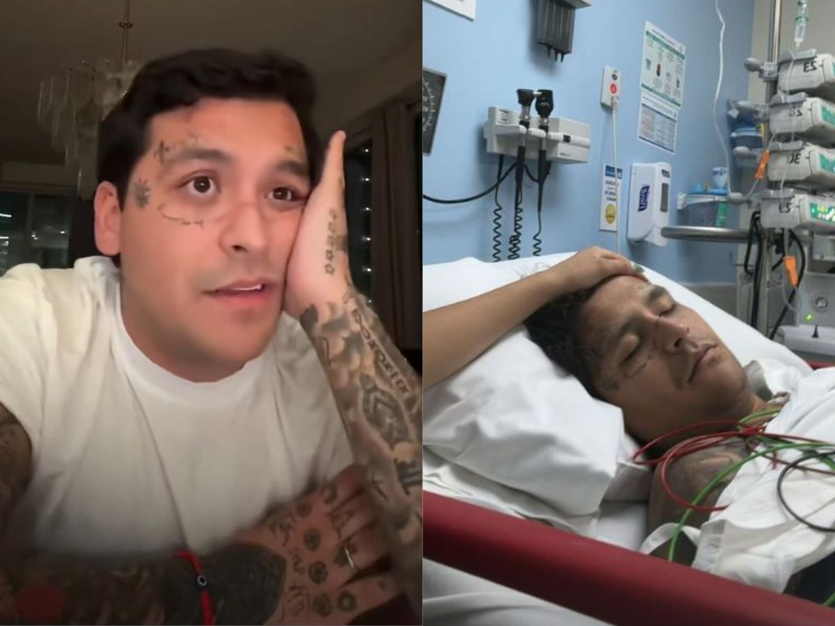 Christian Nodal da a conocer el verdadero motivo de su hospitalización