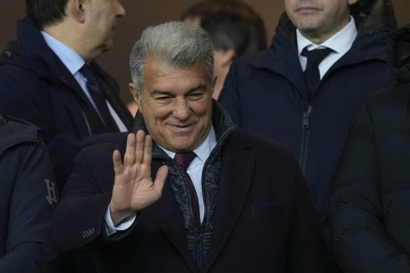 Laporta anuncia que se presentará a la reelección en 2026