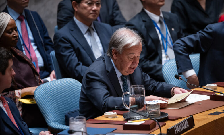 Jefe de la ONU advierte a líderes mundiales sobre “una era de sufrimiento humano implacable”